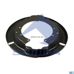 MAN F2000 комплект на колесо 020277 SAMPA