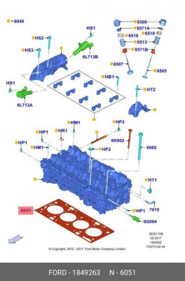 VOLVO S60 (2010>) 1849263 FORD