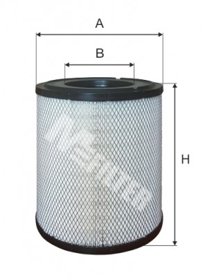 фильтр воздушный ! H341.3 D281.6 d148 \ Caterpillar Equipment A837 MFILTER AUTOMOTIVE FILTERS
