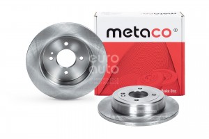 Диск тормозной задний 3060002 3060002 METACO