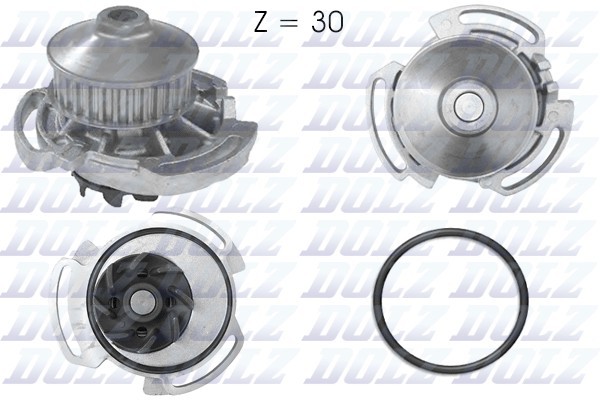 помпа!\ VW Golf/Vento/Polo, Seat Ibiza/Cordoba 1.0-1.6i 83> A164 DOLZ
