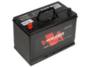 аккумуляторная батарея! 90Ah 700A JIS +слева 303/175/228\ WEZ90700L WEZER