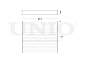 Фильтр салонный FLT-40115 UNIO