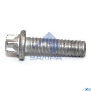 Болт SAF крепления диска тормозного (M18x1.5x65) SAMPA 102.286 SAMPA