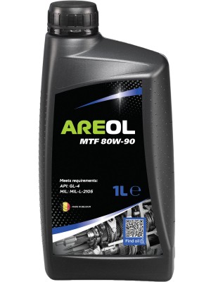 AREOL MTF 80W90 (1L) трансмис. минерал. масло для МКПП! API GL-4, MIL-L-2105 80W90AR077 AREOL
