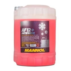 Антифриз MANNOL Longlife AF12+ -40 С красный 10 кг MN4012-10 MANNOL