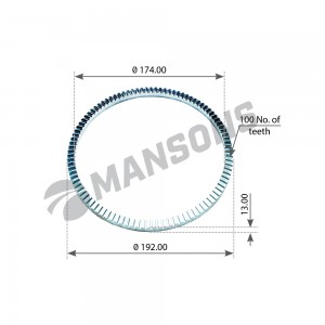 Кольцо ABS 100.067 MANSONS