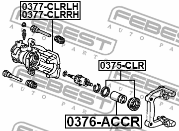 HONDA CIVIC/ACCORD VIII LUCAS 0375-CLR FEBEST