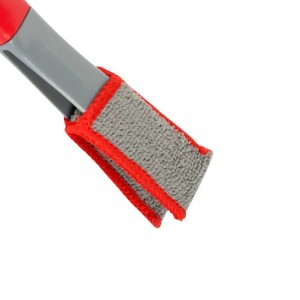 Щетка для чистки салона серо-красная AIRLINE ABFN005 AIRLINE