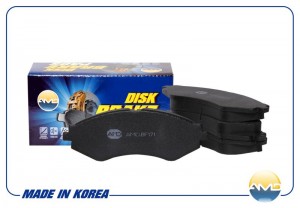 Колодки тормозные дисковые DAEWOO Nexia R14, Nubira J150, Leganza V100 AMDBF171 AMD.BF171 AMD