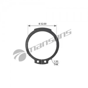 Кольцо стопорное SAF SCANIA пальца тормозной колодки (32х1.5) MANSONS CR03 MANSONS
