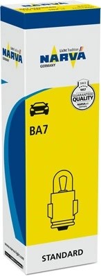 Лампа 12V T2W BA7s NARVA 170513000 NARVA
