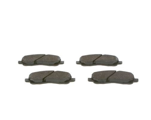 Колодки тормозные MITSUBISHI Lancer (95-),Outlander (03-) передние (4шт.) BOSCH 0 986 495 253 BOSCH