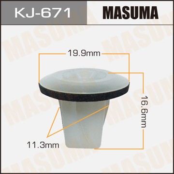 Пистон обивки универсальный MASUMA KJ671 MASUMA