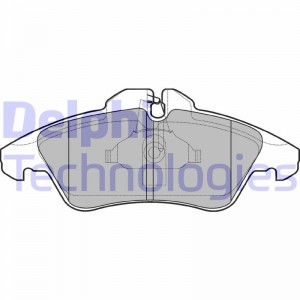LP980 колодки дисковые п. !\ MB Sprinter 208D/308D, VW LT II 28-35 95> LP980 DELPHI