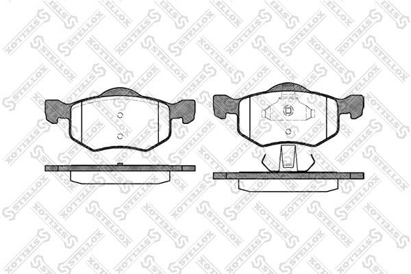 802 00=D3813-01 !колодки дисковые п.\ Ford Maverick, Mazda Tribute 2.0/3.0 00> 813-000-SX STELLOX