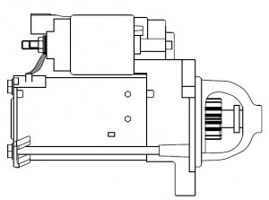 Стартер для а/м Hyundai Creta (21-)/Elantra (20-) 2.0i 1,2кВт (LSt 0816) LSt 0816 START VOLT