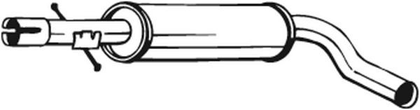 Глушитель SKODA Octavia средняя часть BOSAL 220-663 BOSAL