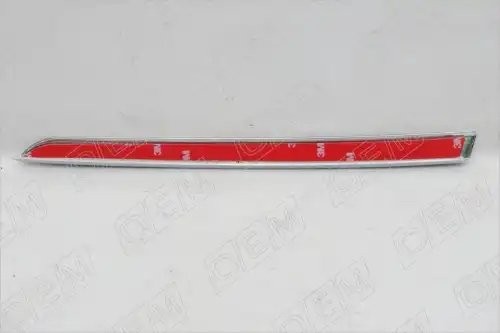 Накладка решетки радиатора правая Renault Logan 2 2014-2018, хромированная OEM3332 OEMPARTS