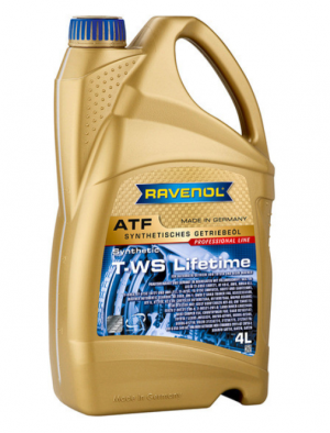 Трансмиссионное масло RAVENOL ATF T-WS Lifetime Fluid 4л (121110600401999) 40148 4014835743397 RAVENOL