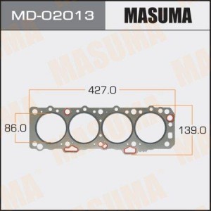 прокладка ГБЦ!\ Nissan Bluebird/Vanette 2.0 LD20 84-94 MD-02013 MASUMA