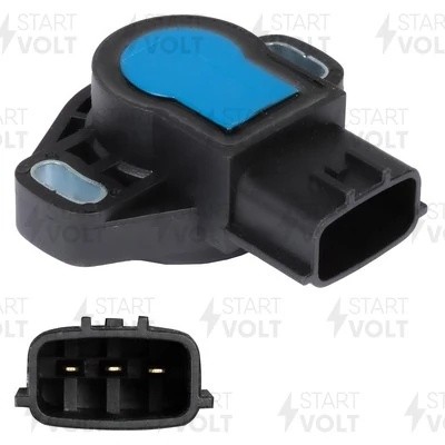 Датчик пол. дросс. засл для ам Subaru,Suzuki 1.8i,2.0i,2.5i (VS-TP 2201) VS-TP 2201 START VOLT