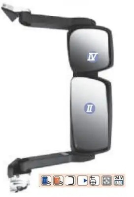 Зеркало боковое IVECOEuroCargo,Stralis правое электрическое c подогревом MEKRA 591008006099 MEKRA