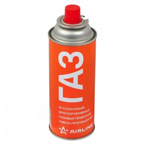 Газ для портативн. газовых приборов всесезон. смесь пропан/бутан баллон 520см3 2 ADCG001 AIRLINE