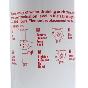 Фильтр топливный ГАЗ-3309,3310,КАМАЗ дв.CUMMINS ISBe,ISF 3.8 сепаратор MOVELEX FS19732MX MOVELEX