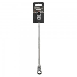 Ключ накидной трещоточный шарнирный 10х11 пласт. подвес PRO (ATAL109) ATAL109 AIRLINE