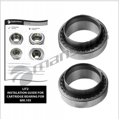 Ремкомплект SAF SKRS (95-) ступицы (подшипник 2шт.) MANSONS 600.103 MANSONS