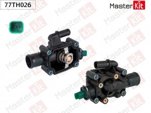 термостат! 91C\ Citroen C2/C3/C4, Peugeot 1007/207/307 1.4-1.6i 00> 77TH026 MASTER KIT