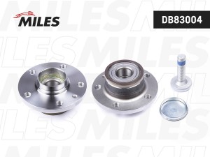 Ступица колеса задняя с подшипником AUDI A3 II/Q3/VW GOLF V-VI/PASSAT VI-VII/TIG DB83004 MILES