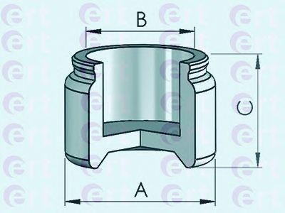 OPEL OMEGA A (1986-1994) D=60, ATE 150593C ERT