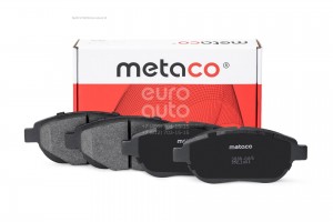 Колодки тормозные передние к-кт 3000065 METACO