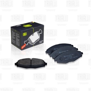 Колодки тормозные передние Daewoo Matiz 98-/Chevrolet Lanos 97- PF051301 PF051301 TRIALLI