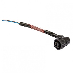 Разъем байонет угловой, с двумя проводами (1845-3724580) (1-967325-1) LECAR010560703 LECAR