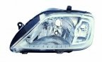 Фара левая хром обод 2008- RENAULT LOGAN 2005- / 215-11C2L-LD-E 21511C2LLDE DEPO