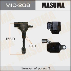 катушка зажигания!\ Nissan Pathfinder/Murano/Maxima QX 3.5/4.0i 97-07 MIC-208 MASUMA