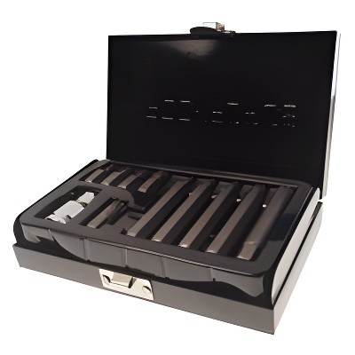 Набор бит 1/2" SPLINE M5-M12 с держателем 11 предметов в кейсе ROCKFORCE RF-4112C ROCK FORCE