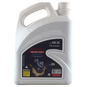 Масло моторное синтетическое TOYOTA ENGINE OIL 5W-30 4л 08880-83714 08880-83714 TOYOTA