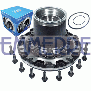 Ступица колесная (с подшипниками SKF, ABS и болтами) 931827 EMMERRE