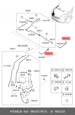 KIA CEED (2007>) 986301H510 HYUNDAI KIA