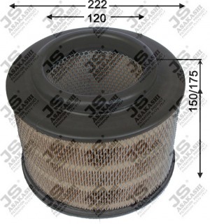 Фильтр воздушный  TOYOTA HILUX 3,0 2006 -   TOYOTA FORTUNER 2,7 2012 - 2015 A151 A1513 JS ASAKASHI