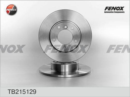 Диск тормозной передний  2шт TB215129 FENOX