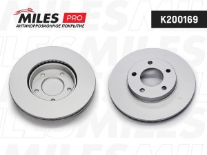 Диск тормозной (серия PRO с антикоррозионным покрытием) FORD MAVERICK 00/MAZDA T K200169 MILES