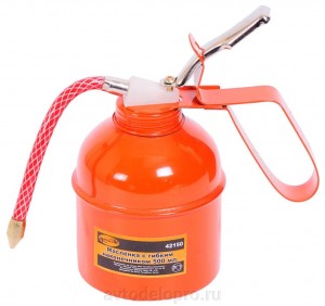 Масленка заправочная рычажная 500мл металлическая (трубка) АВТОДЕЛО 42150 AVTO DELO