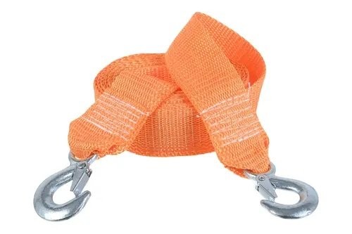 трос буксировочный! лента, 7т, 5м, с крюками, в пакете\ BRX0080028 BRIX