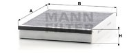 C-MAX (2003-2011)/MONDEO IV (2007>) VOLVO УГОЛЬНЫЙ CUK25007 MANN FILTER