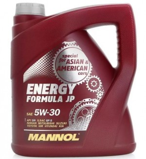 Масло моторное MANNOL ENERGY FORMULA JP GF-5 5W30 синт.4л 7914 1060 MANNOL